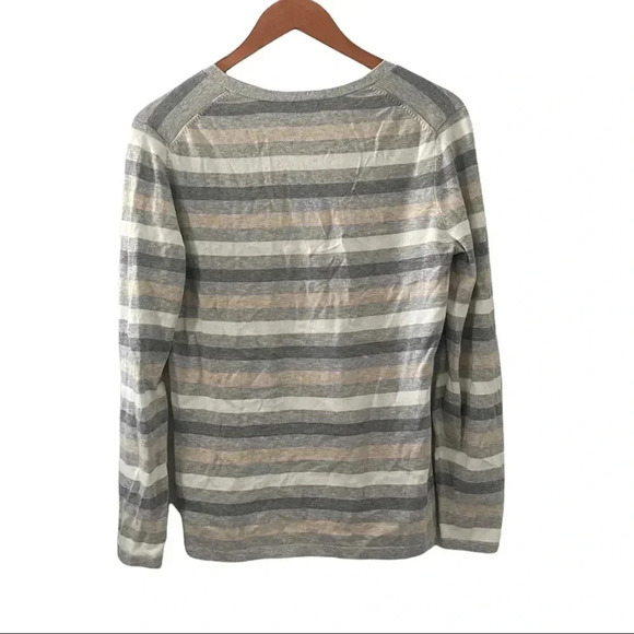 💖HOST PICK💖 Tommy Hilfiger v-neck striped sweater - Picture 5 of 5